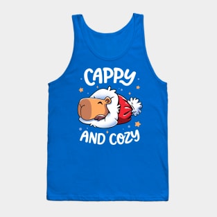 Cappy And Cozy - Capybara Holidays Tank Top